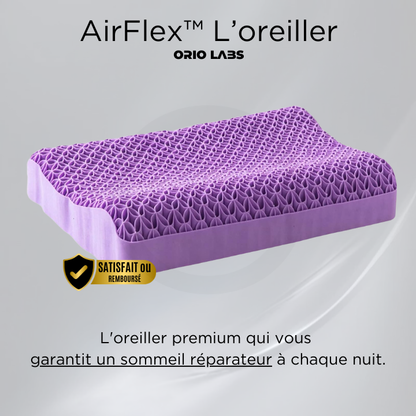 AirFlex™ L'oreiller – Confort Thermoplastique, Fraîcheur & Respirabilité - Orio labs