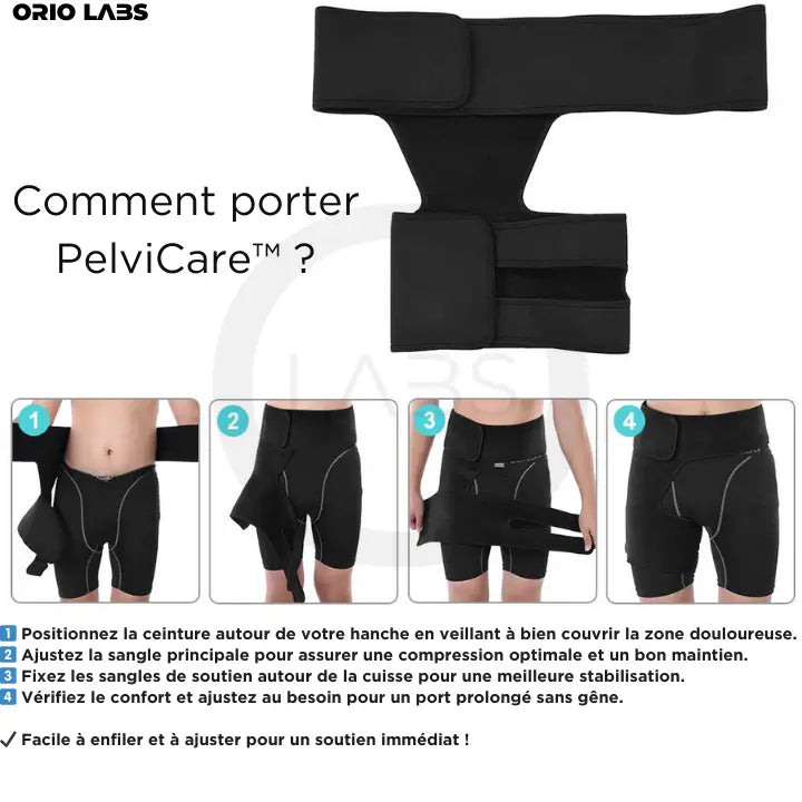 PelviCare™ – Ceinture de Compression pour la Hanche | Soulage & Stabilise Orio Labs